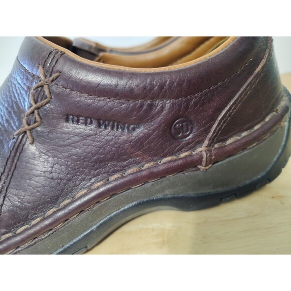 RedWing Aluminum Toe #2322 Safety Shoes Brown Leather Women\'s SIZE 9 B US EUR 40 main image 9